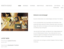 Tablet Screenshot of martakisand.com